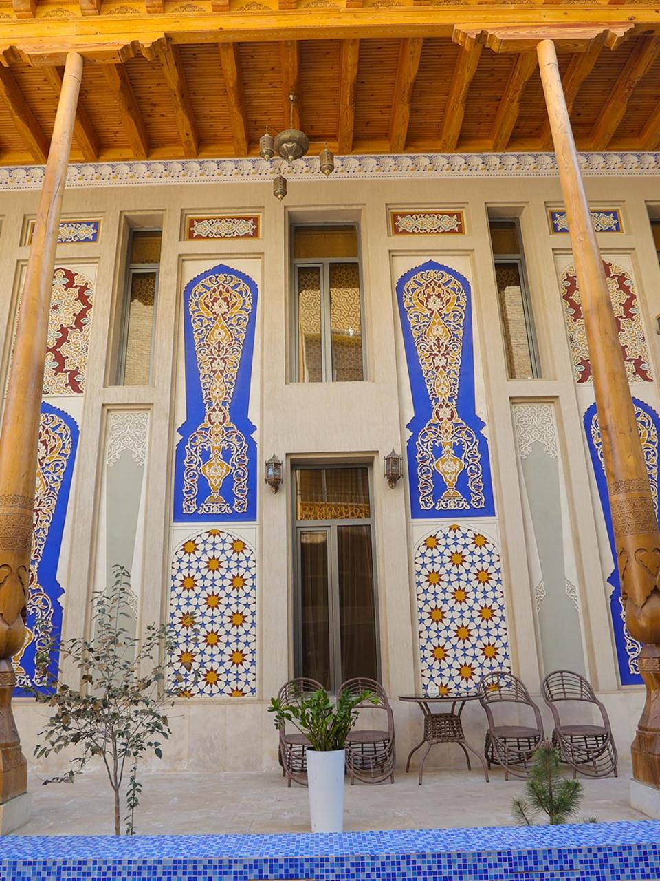 Dunyo Palace Buchara Buitenkant foto