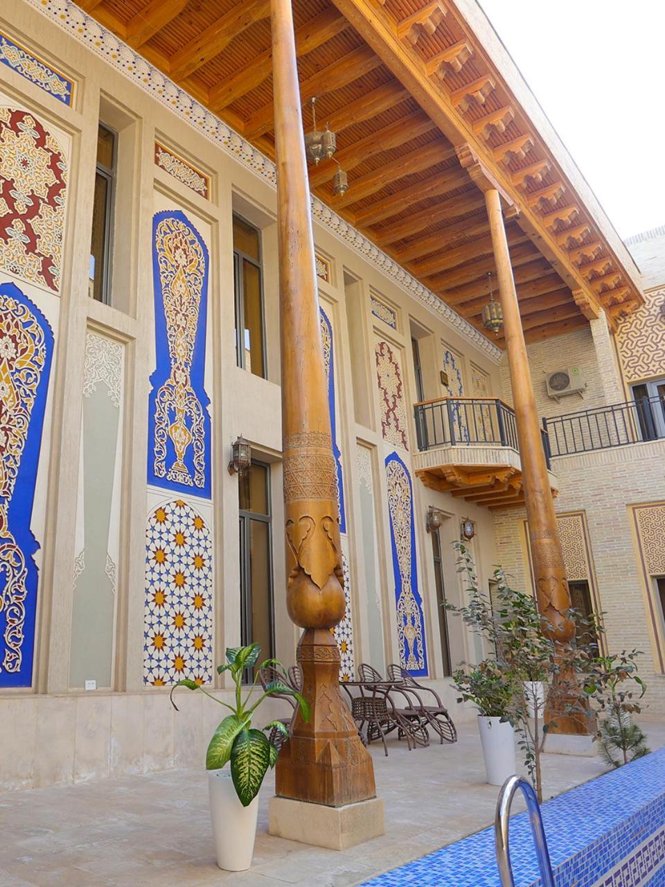 Dunyo Palace Buchara Buitenkant foto